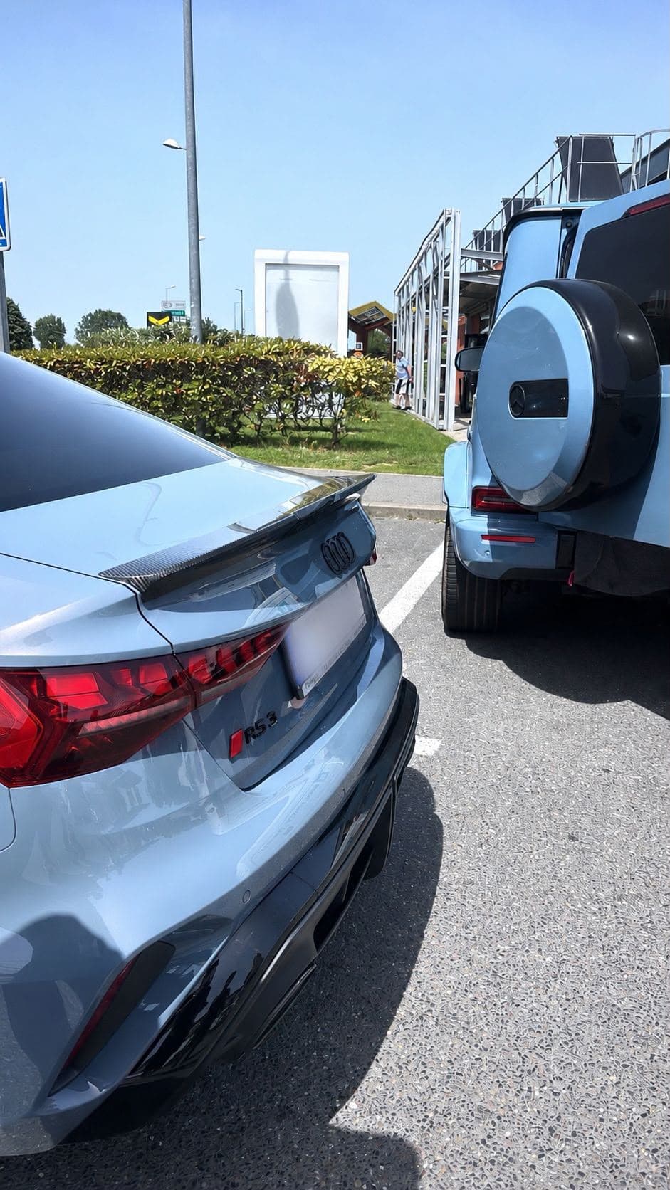 Audi RS3 van OVO Autoverhuur